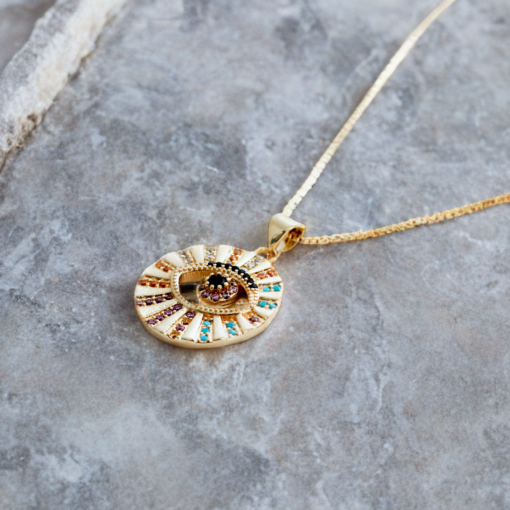 Collar baño de oro 18k