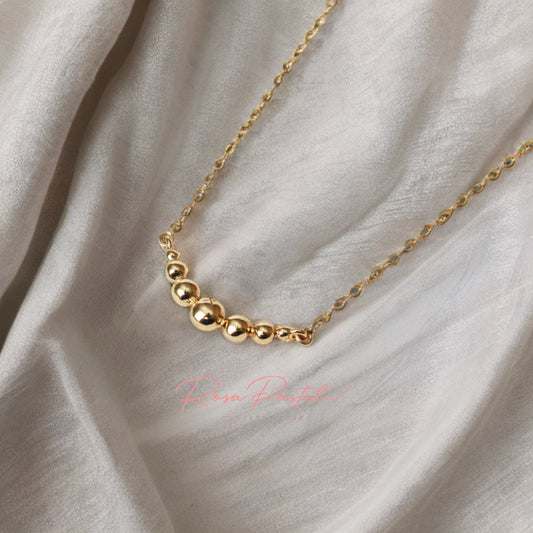 Collar en baño de oro 18k