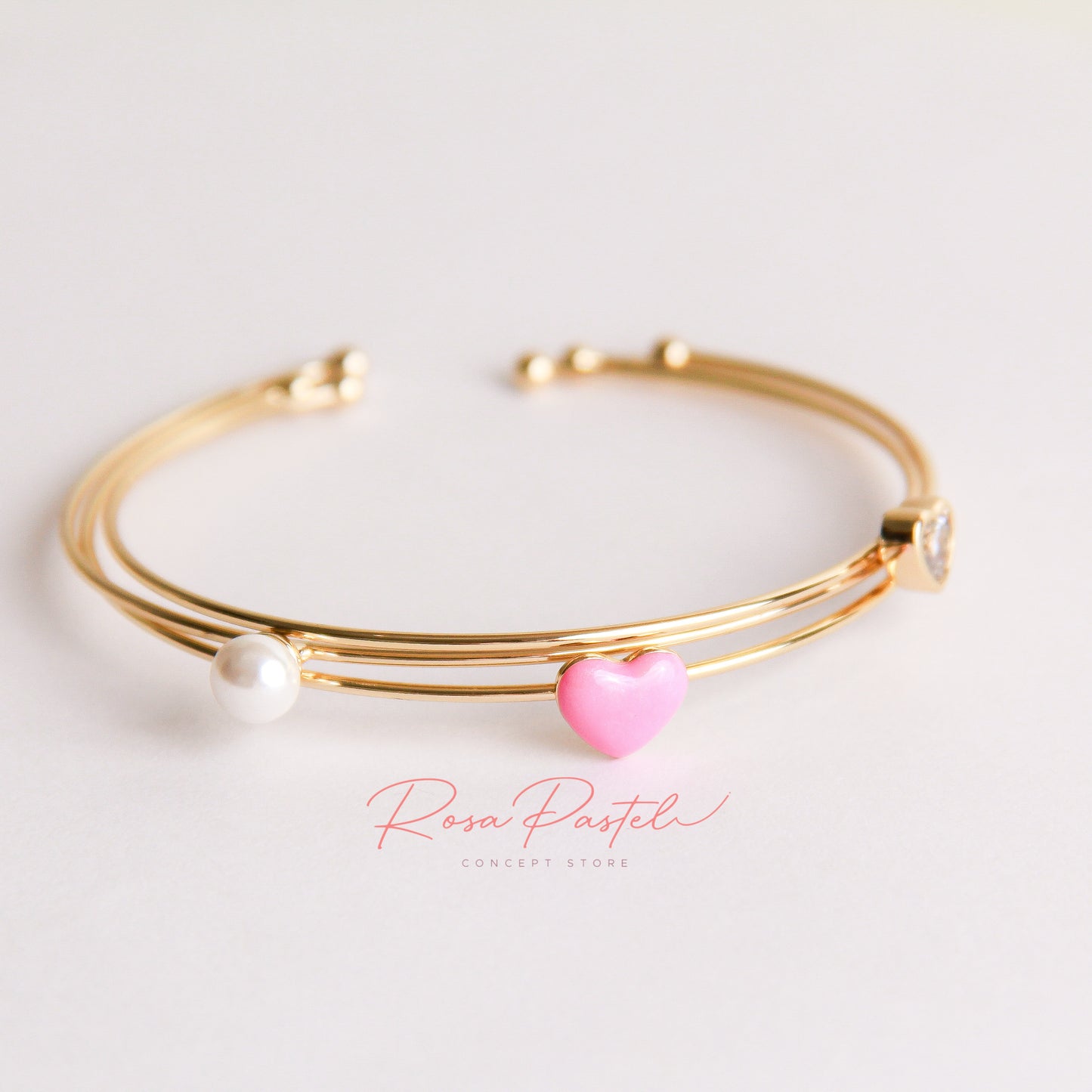 Pulsera en baño de oro 18K
