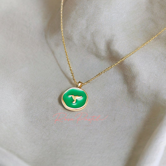 Collar en baño de oro 18k