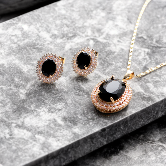 SET en baño de oro 18k