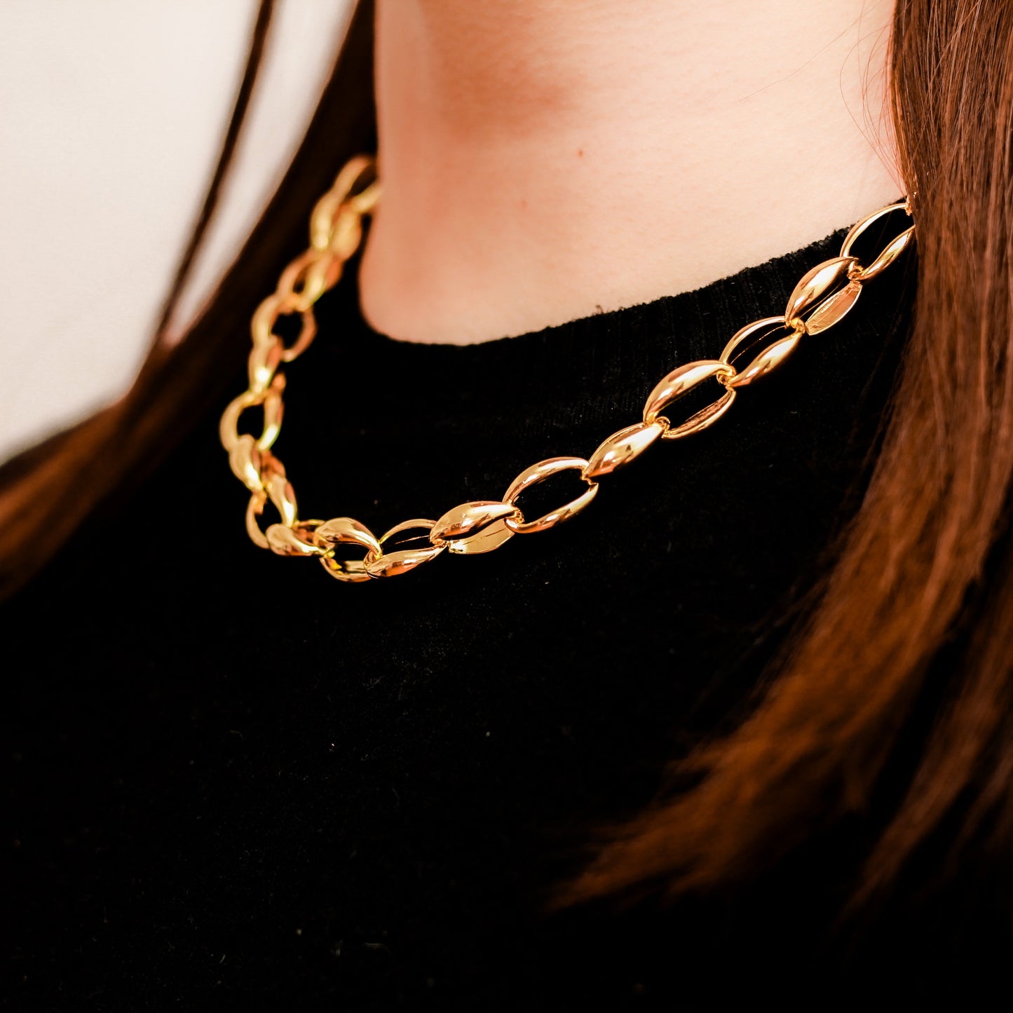 Cadena en baño de oro 18k