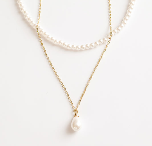 Collar en baño de oro 18k