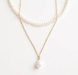 Collar en baño de oro 18k