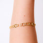 Pulsera baño de oro 18k