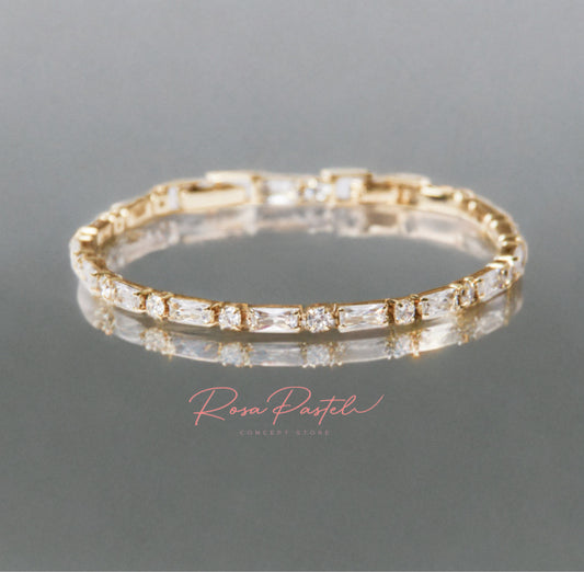 Pulsera en baño de oro 18k