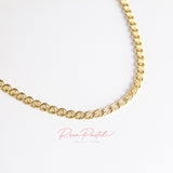 Cadena baño de oro 18k