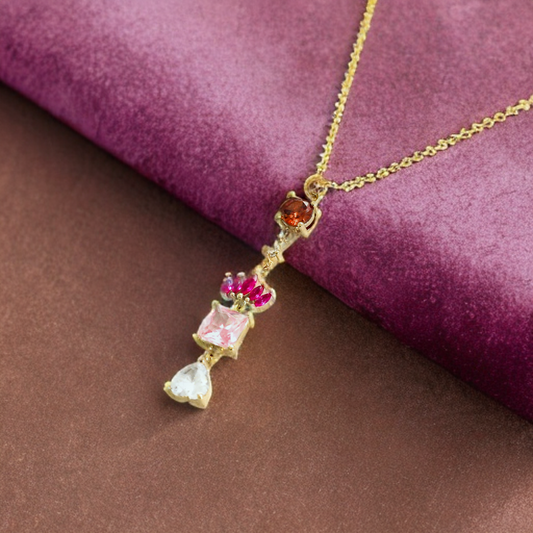 Collar en baño de oro 18k