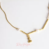 Collar en baño de oro 18k