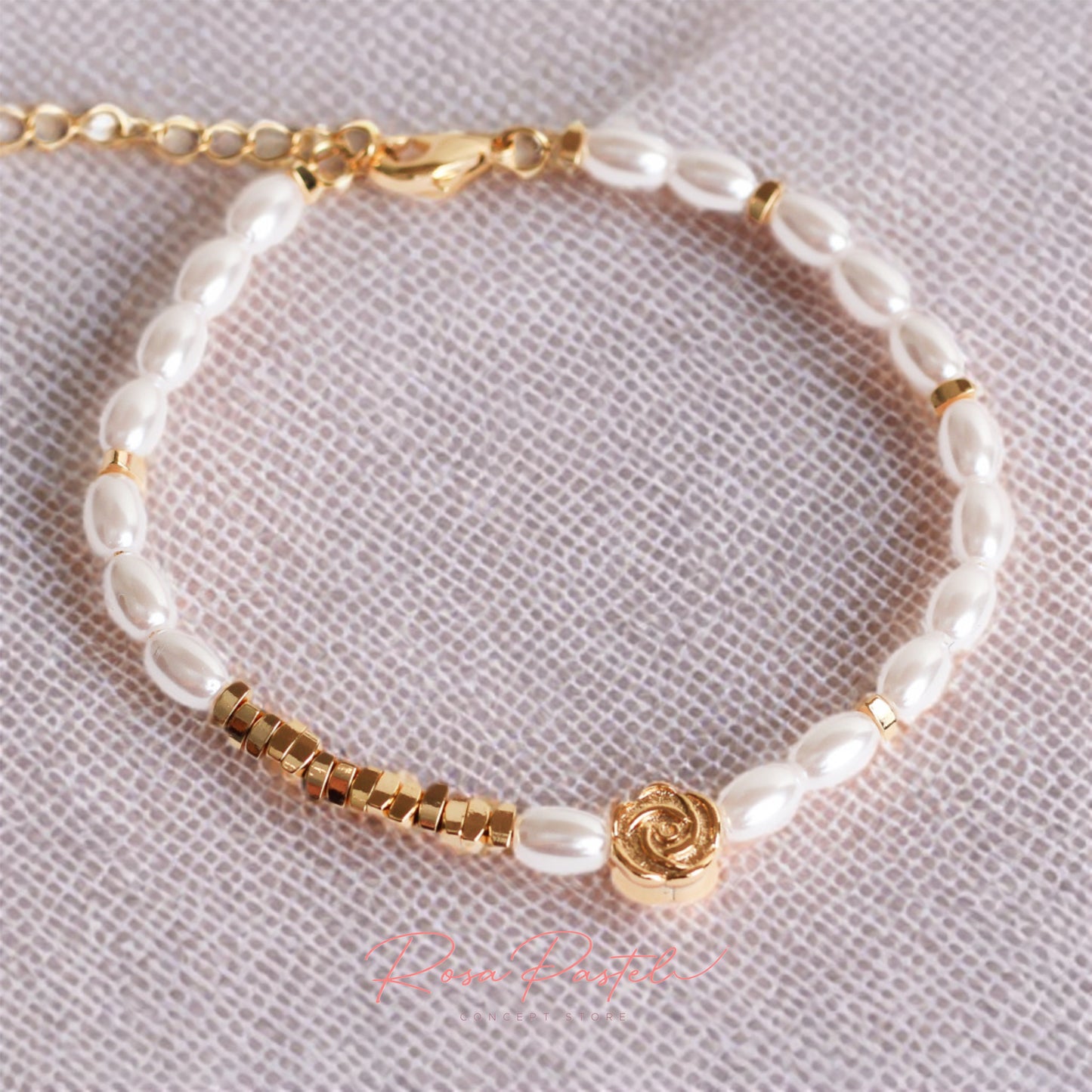 Pulsera baño de oro