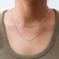 Collar en baño de oro 18k