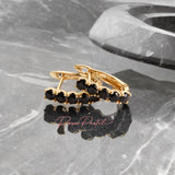 Arete en baño de oro 18k