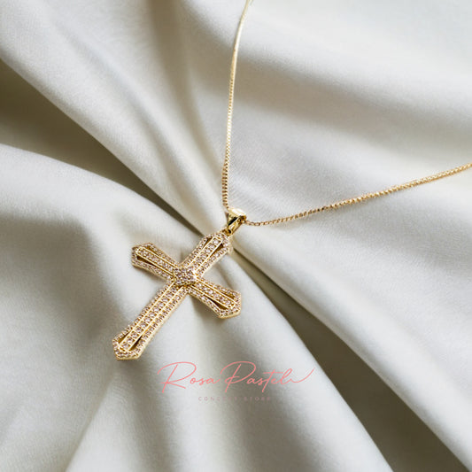 Collar en baño de oro 18k