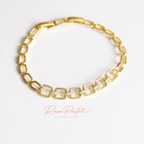 Pulsera baño de oro 18k
