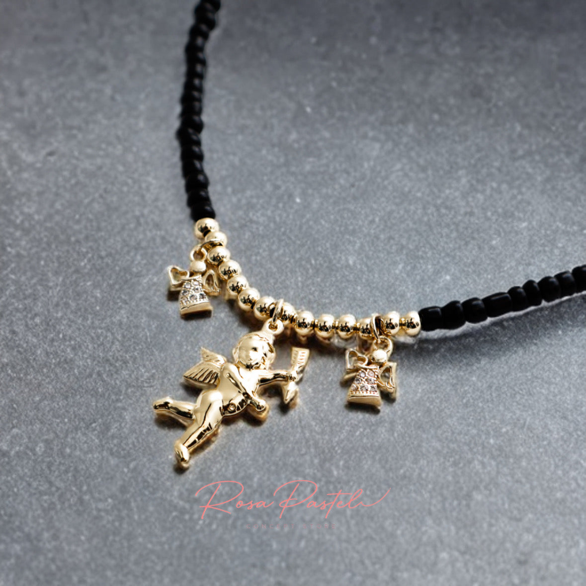 Collar en baño de oro 18k