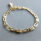 Pulsera en baño de oro 18k