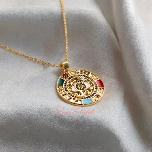 Collar en baño de oro 18k