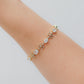 Pulsera en baño de oro 18k
