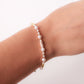 Pulsera  en baño de oro 18k