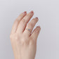 Anillo en baño de oro 18 k