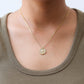 Collar en baño de oro 18 k