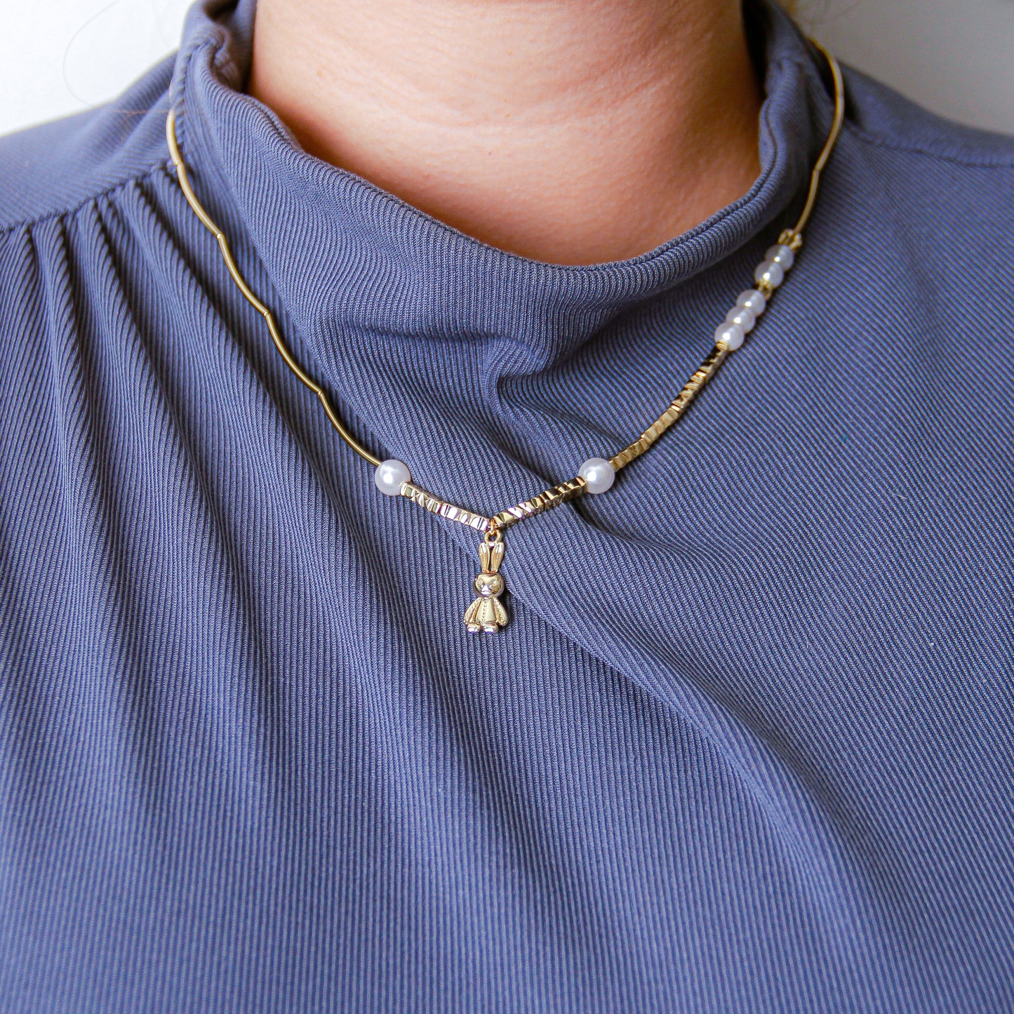 Collar en baño de oro 18k