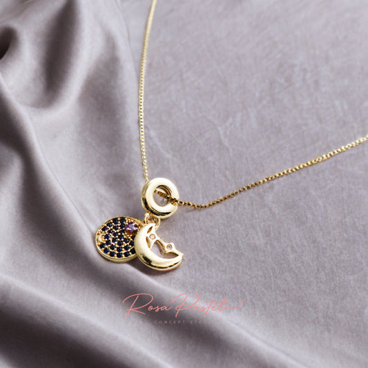 Collar en baño de oro 18k