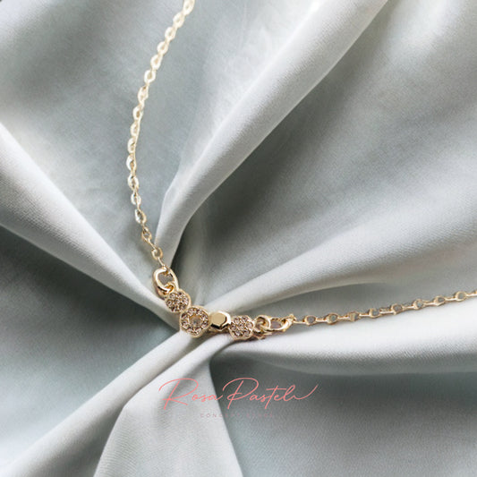 Collar en baño de oro 18k