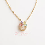 Collar en baño de oro 18k