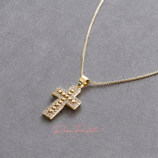 Collar en baño de oro 18k