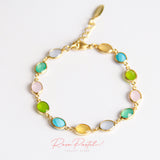 Pulsera baño de oro 18k