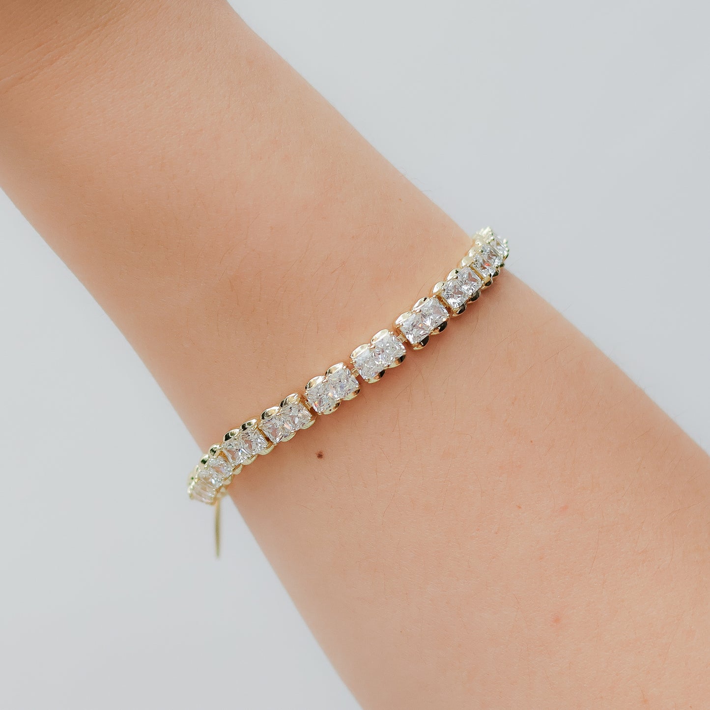 Pulsera en baño de oro 18k
