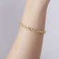 Pulsera en baño de oro 18k