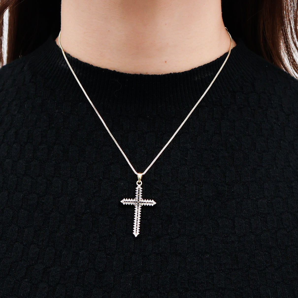 Collar en baño de oro 18k