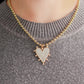 Collar en baño de oro 18k
