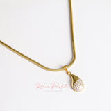 Collar en baño de oro 18k