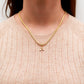 Collar en baño de oro 18k