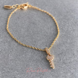 Pulsera baño de oro