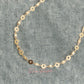 Collar en baño de oro 18k