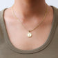 Collar en baño de oro 18 k