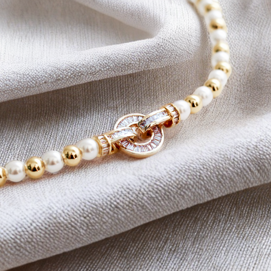 Collar baño de oro 18k