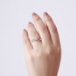 Anillo en baño de Rodio