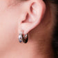 Aretes en baño de Rodio