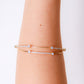 Pulsera baño de oro 18k