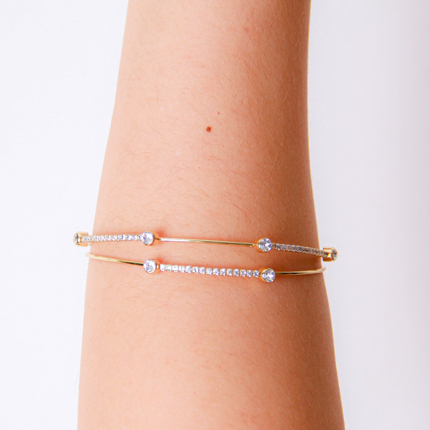 Pulsera baño de oro 18k
