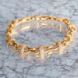 Pulsera en baño de oro 18K