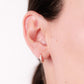 Arete en baño de oro 18k