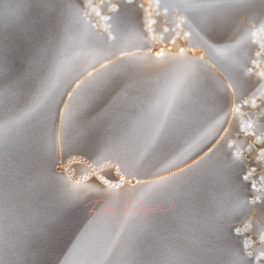 Pulsera en baño de oro 18k