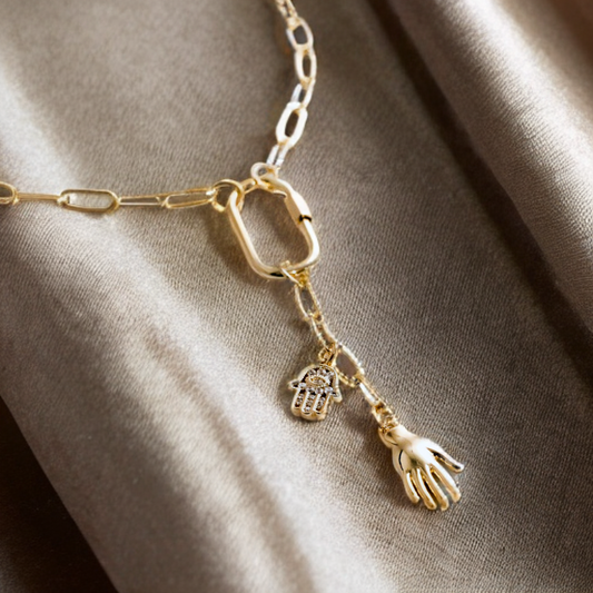 Collar en baño de oro 18k