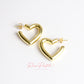 Aretes en baño de oro 18k